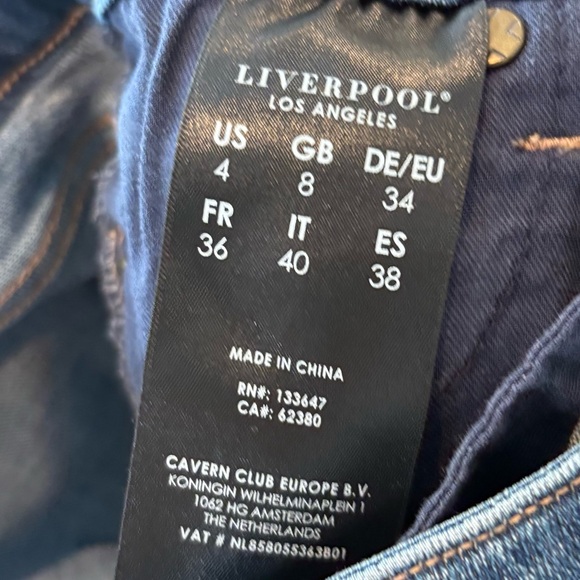 Liverpool The Skinny Crop‎ Size 4 - Picture 6 of 7